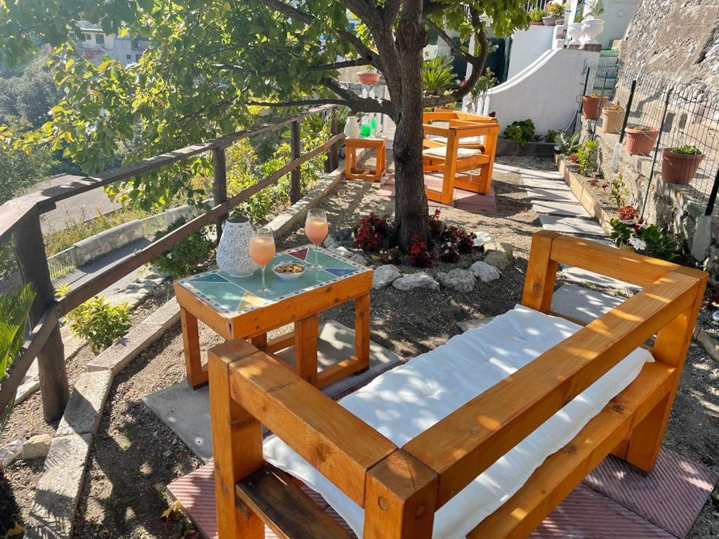La Villa Di Enzo Casa Vacanze Con Vista Mare Amalfi Eksteriør bilde
