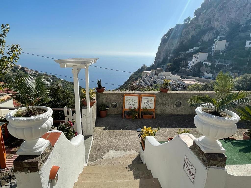La Villa Di Enzo Casa Vacanze Con Vista Mare Amalfi Eksteriør bilde
